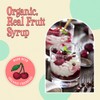 Wäbry Organic Cherry Syrup – 14.9oz (420g), Natural Fruit Syrups