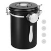 Ohtomber Coffee Canister Storage Container - 22OZ Stainless Steel Airtight