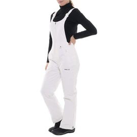 Arctix Women's Essential Insulated Bib Overalls, White, Large Tall