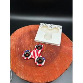 trendy toys Perfect Spinner Flag USA Toy Stress Reducer Ball Bearing High Speed Pack of 100