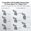 SMALLRIG Mounting Plate Adapter Plate for Attaching FX3 / FX30