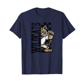 Wildcats Spirit High School Mascot Sports Team T-Shirt