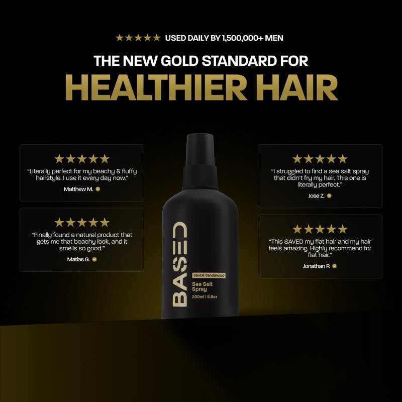 Based Bodyworks Sea Salt Spray | Instant Volume & Texture