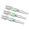 3PCS Lighted Nocks for Arrows Plastic Auto Lighting Archery Arrow