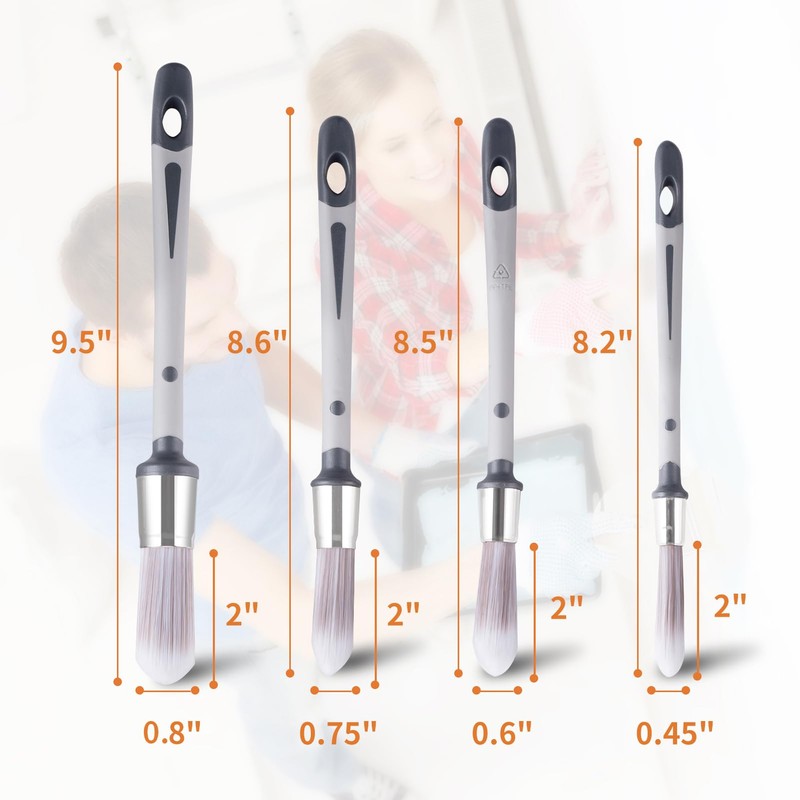Wesquer Trim Paint Brush Edge Painting Tool for Painting Detail