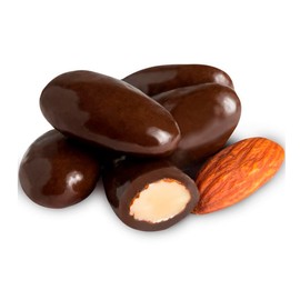 Dark Chocolate Covered Almonds - 1.5 Lb