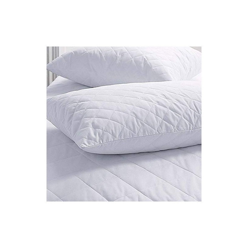 The Bettersleep Company Brand Waterproof Quilted Microfibre Pillow Protector Pair