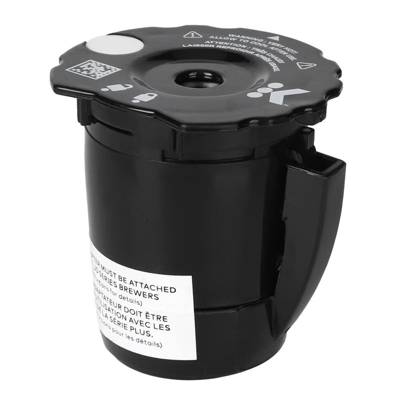 Tefola Filtro de café molido recargable universal reutilizable para cafeteras