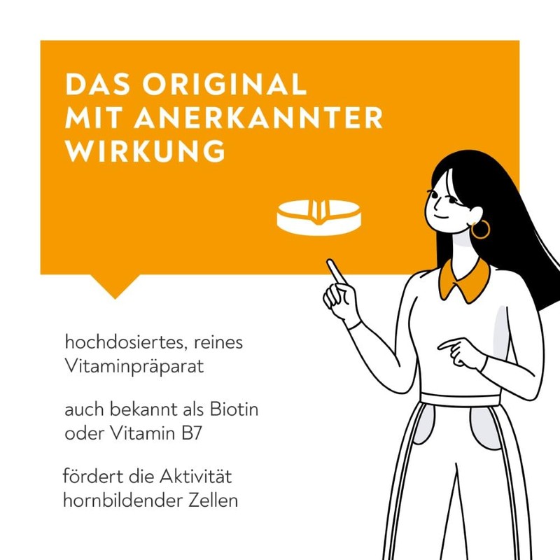 Organic H-Tin Vitamin H Tablets 10 mg Prevent a Lack