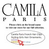 Camila Peineta De Pelo Francesa Camila Paris Cp2949, Talla Tortuga