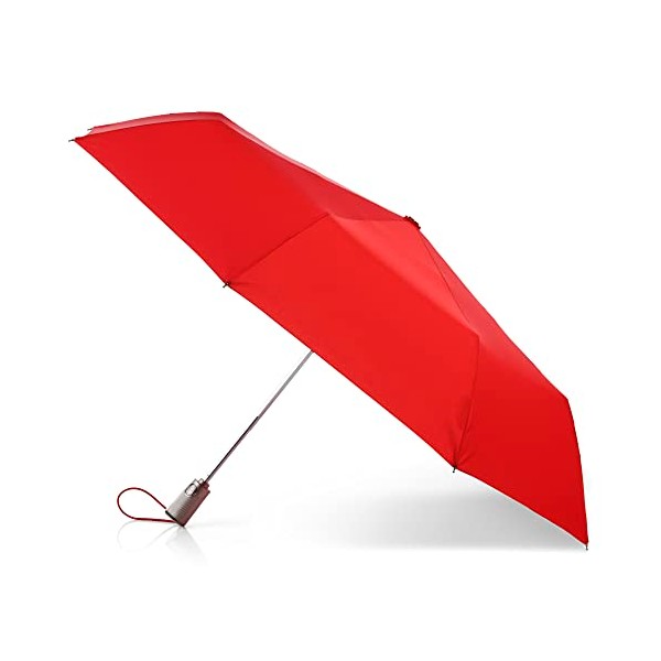 totes Titan Portable Travel Umbrella – Windproof, Waterproof, Strong, Compact