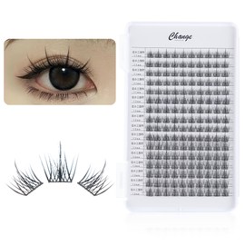 Natural soft separate type false eyelashes to enlarge your eyes