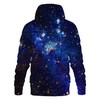 YAJOOEY Men Women Galaxy Pullover Unisex Graphic Hooded Sweatshirt 3D