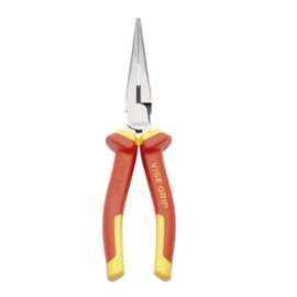 IRWIN Tools VISE-GRIP Pliers, High-Leverage Long Nose, 1000-Volt Insulated, 8-inch (10505869NA)