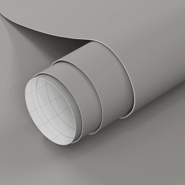 Unbranded 19ft Grey Matte Wallpaper Self Adhesive Contact Paper Vinyl Wall Cover Bedroom