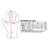 [デグナー] 洗える鹿革 ディアスキンメッシュグローブ レザーメッシュグローブ ブラック Lサイズ WL962MA
