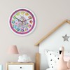 Children’s Silent Wall Clock, Learning Clock for Girls and Boys,
