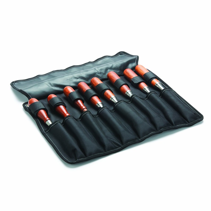 Woodcraft 8-Pocket Chisel Roll