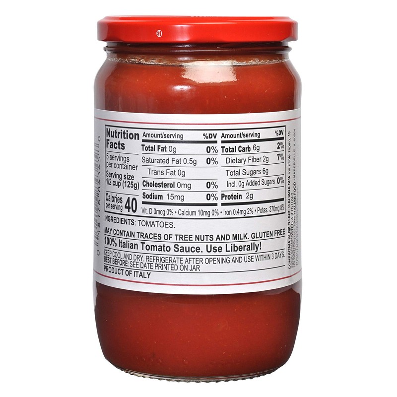 Mantova Italian Pomodoro Tomato Sauce 24 ounce (Pack of 2),