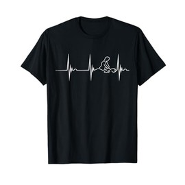 Massage Therapist Heartbeat EKG Pulse Massage Therapy T-Shirt