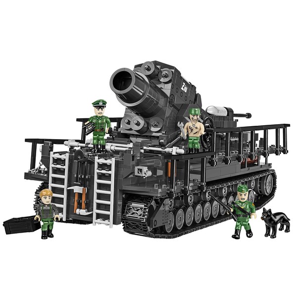 Cobi toys 1574 Pcs Hc WWII /2560/ 60Cm Karl-Gerat 040