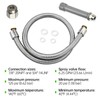 44 inches B-0044-H Pre-Rinse Hose with Heat Resistant Handle Replacement