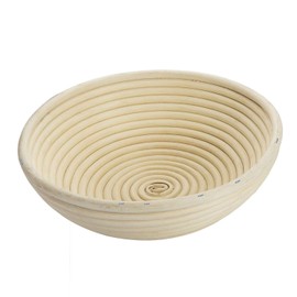 Westmark Proofing Basket for 1500-2000 grams of bread dough, round, diameter: 25 cm, rattan, light beige, 32062270
