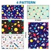 Space Wrapping Paper Birthday Wrapping Paper for Boys Girls,Gift Wrapping