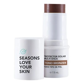 Barra 3 En 1 Rubor, Labial Y Sombra Fps +50 - Bronzer