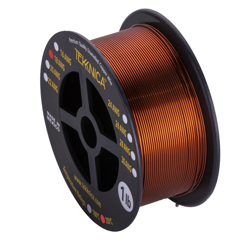 Magnet Wire 18 AWG - Enameled Magnet Winding Wire -100%