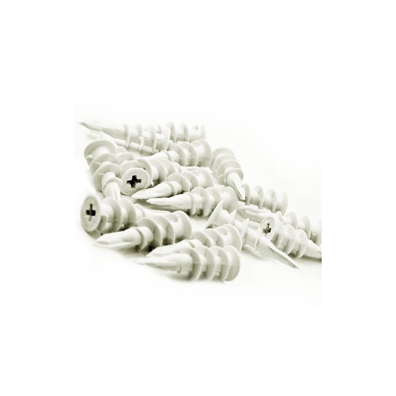 Wideskall® Self Drilling Drywall Nylon Anchors Fit #8 - #10