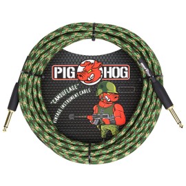Pig Hog "Camouflage Instrument Cable, 20ft