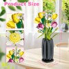 SGZIOO Clamping Blocks Flowers Tulips, Clamping Building Blocks, Bouquet with