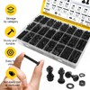 Fgruh 2300PCS M3 Screws with Nuts Assortment Kit, M3x4/6/8/12/16/20/25/30/35 mm