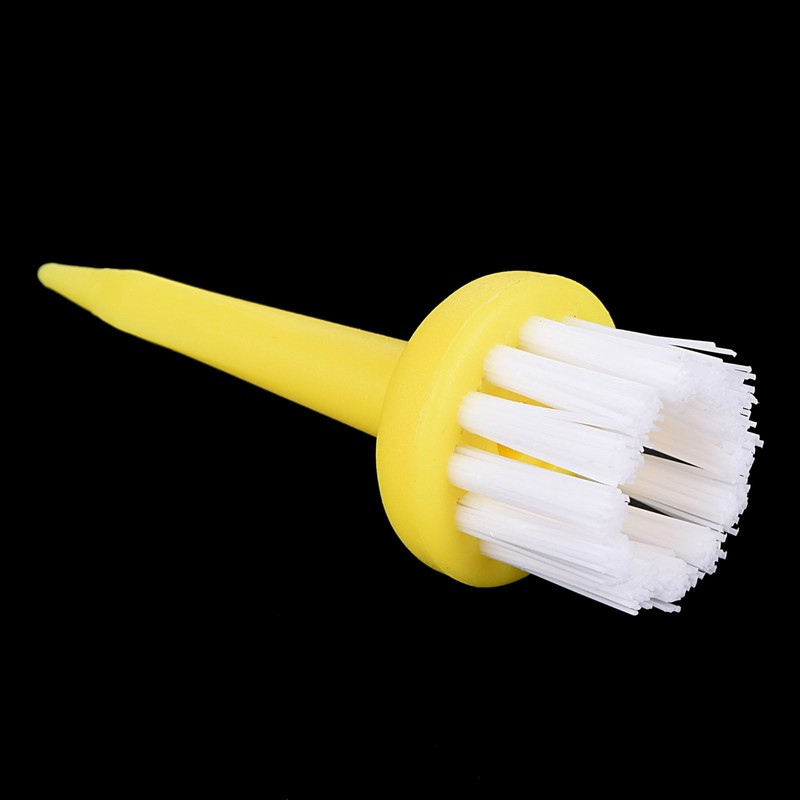 YOKIVE 6 Pcs Golf Tees Brush Type, Low Resistance Plastic
