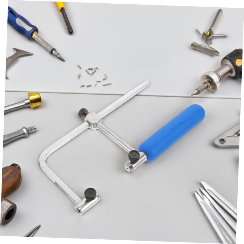 Angoily Jewelry Making U-Shaped Bow Saw Ergonomic Handle for Precise