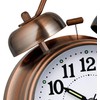 Azyh Loud Alarm Clock for Heavy Sleepers Adults, Metal 4