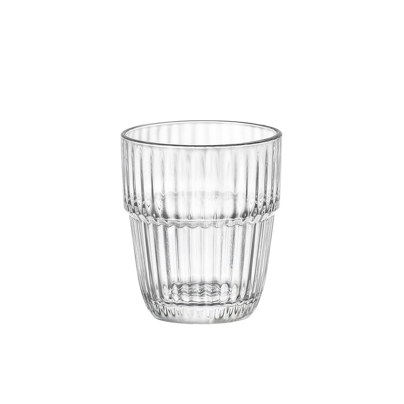 Bormioli Rocco Barshine 7 oz. Juice Stackable Tempered Drinking Glasses,