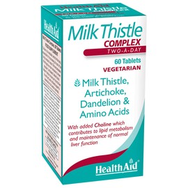 HealthAid Milk Thistle Complex 60 Vegetarian Tablets