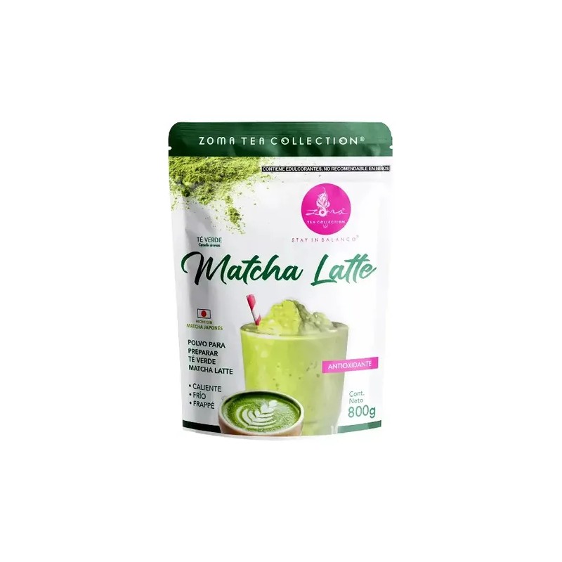 Te Verde Zoma Tea Antioxidante Matcha Latte 800 G