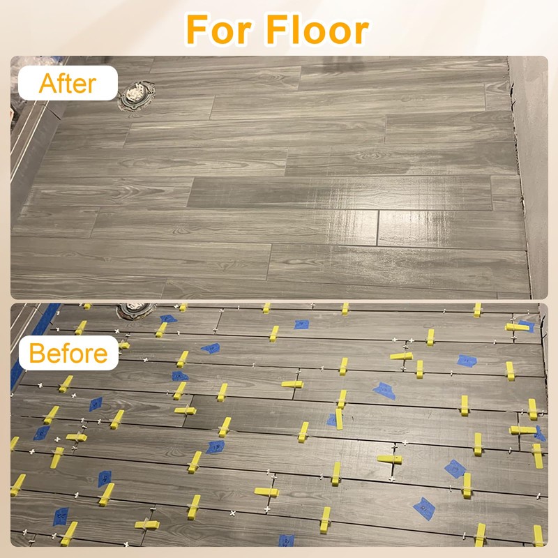 Storystore Tile Leveling System with Tile Pliers and Hammer -