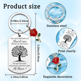 Celunux Aunt Gifts From Niece Best Aunt Ever Gifts Auntie Gift Ideas Birthday Gift For Auntie Keychain Mothers Day Present For Aunts Christmas Accessories Stocking Stuffers Ideas