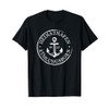 Cooling Born Home Port with Anchor Souvenir T-Shirt