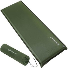 Clostnature Self Inflating Sleeping Pad for Camping - 1.5/2/3 inch Camping Pad, Lightweight Inflatable Sleeping Mat for Backpacking, Compact Ultralight Foam Camping Air Mattress for Tent, Hammock
