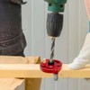 Woodworking Center Finder Kit, Drill Guide Locator Straight Drill Guide