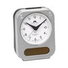 Uhren Manufaktur Schwarzwald Wireless Solar Alarm Clock, Longer Runtime, Quiet