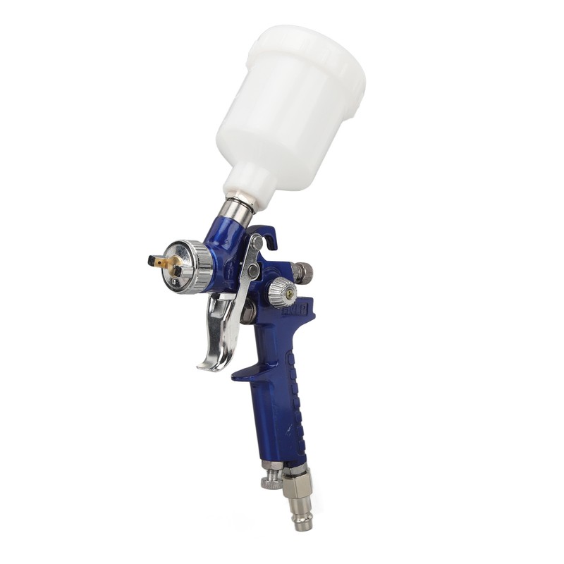 Air Spray Gun HVLP Gravity Feed Pneumatic Paint Sprayer Spraying