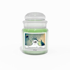 MB Home Basic 410GSM Freedom Flames Candles