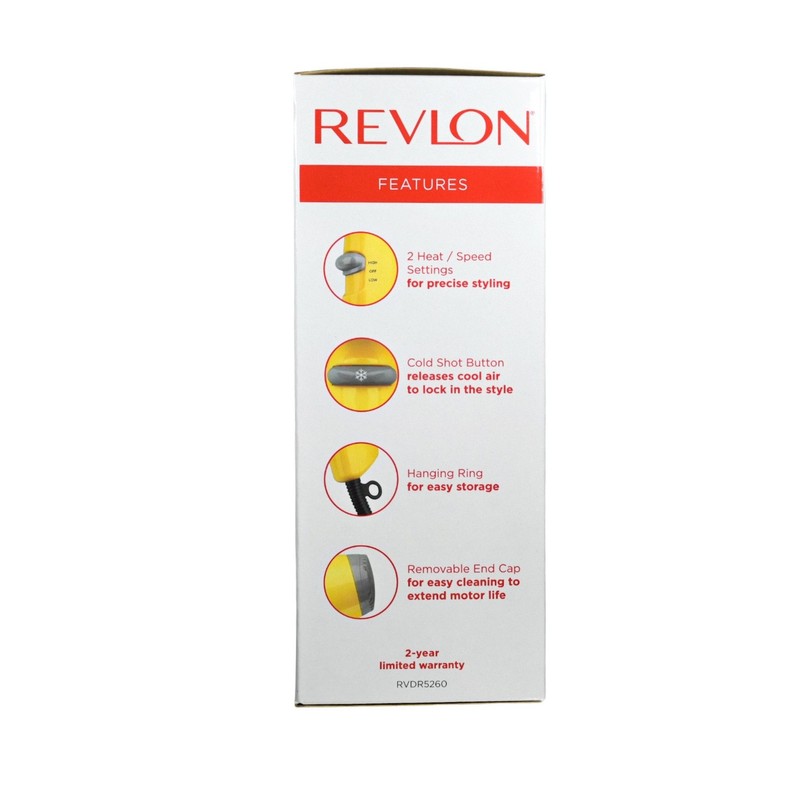 Revlon Hair Blow Dryer, Fast Drying Ultra Lightweight Ionic Technology