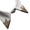 AVILMORE Antiqued Steampunk Collar Tip for Shirt Collar, Metal Copper